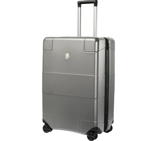 Чемодан VICTORINOX Lexicon, серый, 100% поликарбонат, 45x28x68 см, 73 л