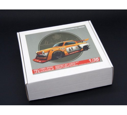 Сборная модель Red Iron Models Москвич Vision GT 1 , 1/35