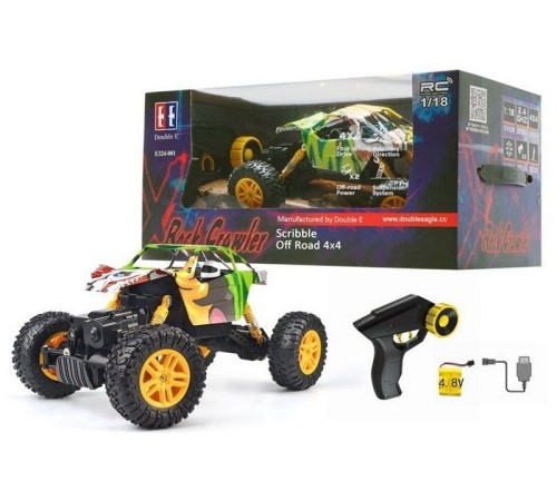Р/У краулер Double Eagle (кузов багги) 4WD 1:18