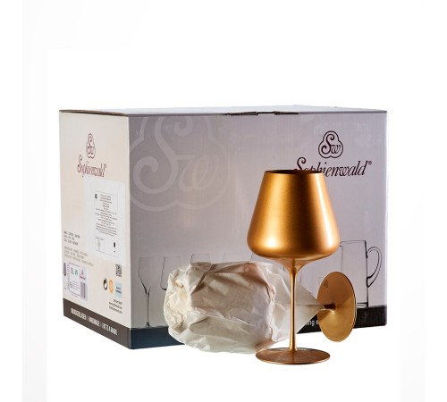 Бокалы для вина Sophienwald Golden Line Bourgogne 6 шт.