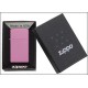 Зажигалка ZIPPO Slim® с покрытием Pink Matte, латунь/сталь, розовая, матовая, 29x10x60 мм