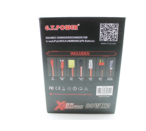Универсальное зарядное устройство G.T.Power X2