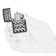 Зажигалка ZIPPO с покрытием Black Matte, латунь/сталь, черная, матовая, 38x13x57 мм