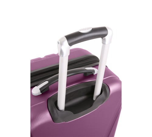 Чемодан SWISSGEAR TALLAC, фиолетовый, АБС-пластик, 35 x 25 x 55 см, 37 л