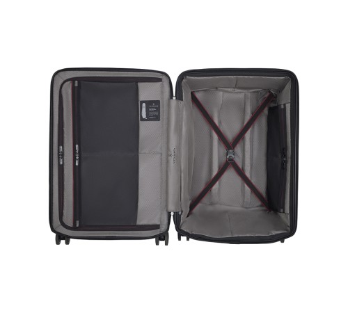 Чемодан VICTORINOX Spectra™ 3.0 Exp. Medium Case, темно-зеленый, поликарбонат Sorplas™, 46x30x69 см, 81 л