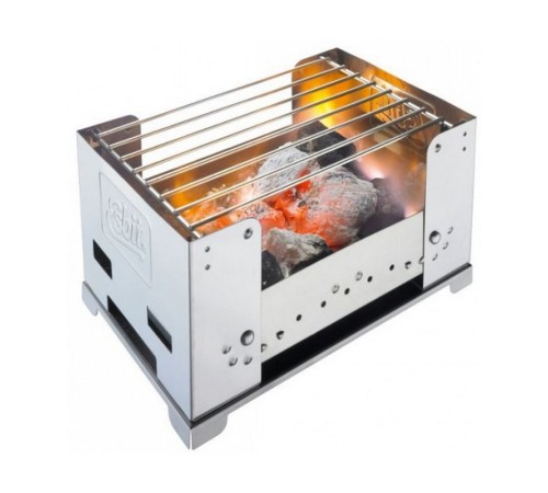 Гриль Esbit на угле компактный из нержавеющей стали, BBQ100S