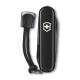 Нож-брелок VICTORINOX Signature Lite Onyx Black, 58 мм, 8 функций, чёрный