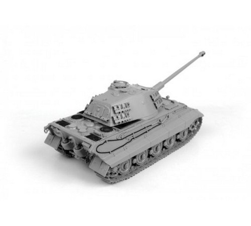 Сборная модель ZVEZDA Королевский Тигр с башней Порше, 1/35