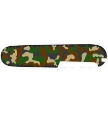 Задняя накладка для ножей VICTORINOX 91 мм, пластиковая, зелёный камуфляж
