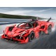 Радиоуправляемый конструктор CADA спортивный автомобиль APE Supercar (1823 детали)