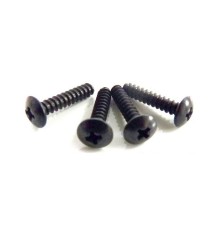 Винт с круглой головкой M2.6x12 под крестовую отвертку, 4шт.