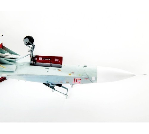 Сборная модель ZVEZDA Российский многоцелевой истребитель Су-27СМ, подарочный набор, 1/72
