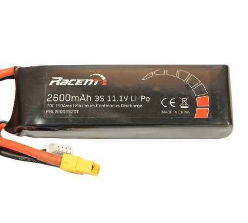 Аккумулятор Li-Po 2600mAh, 11,1V XT60 для катера Volantex RC Atomic