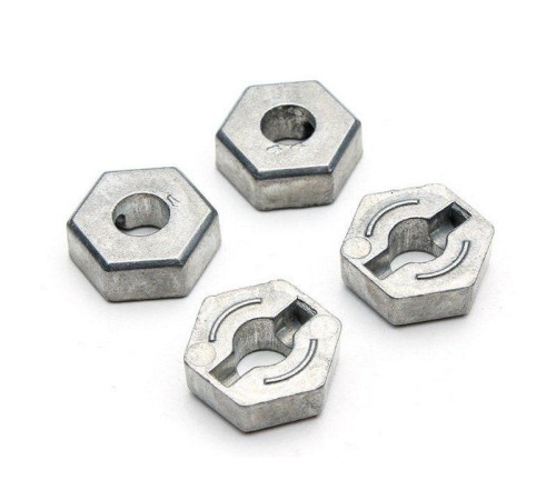 Хексы металлические , 4шт. с осями для HG-P401/P402/P601