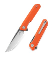Нож Bestechman Dundee сталь D2, рукоять G10 оранжевая