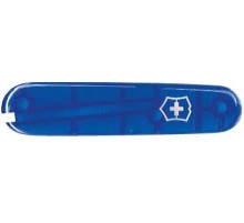 Передняя накладка для ножей VICTORINOX 84 мм, пластиковая, полупрозрачная синяя