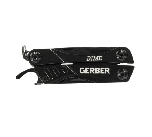 Мультитул Gerber Tactical Mini Multi-Tool Dime Black Box, черный, коробка, 30-000469