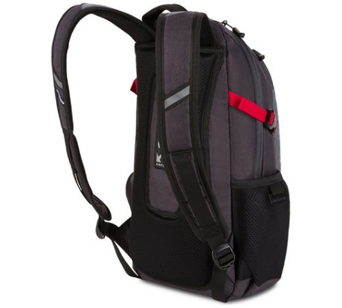 Рюкзак SWISSGEAR, серый, полиэстер, 24 х 15,5 х 46 см, 15,5 л