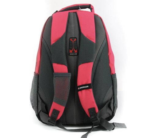Рюкзак WENGER, розовый/серый, полиэстер 600D/420D, 32x15x45 см, 22 л