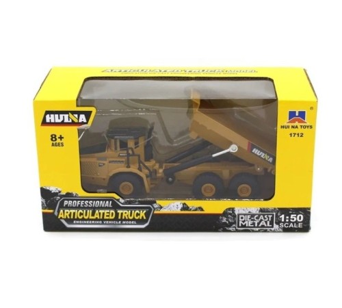 Металлический самосвал HUI NA TOYS 1/50