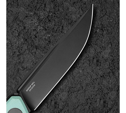 Нож Bestechman Mini Dundee сталь D2, рукоять G10 мятная