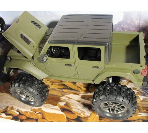 Радиоуправляемый краулер Double Eagle JEEP 1:14 4WD 2.4G (кузов пикап)