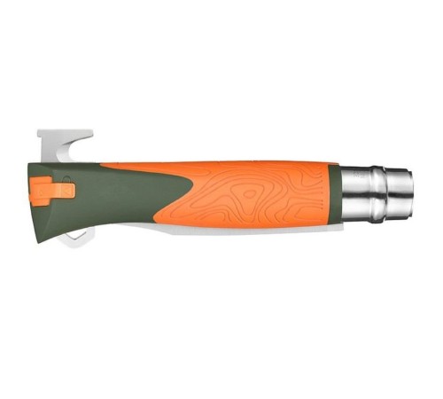 Набор-дисплей Opinel, 8 ножей №12 Explore из нержав стали, 4 зеленых + 4 оранжевых, 001975