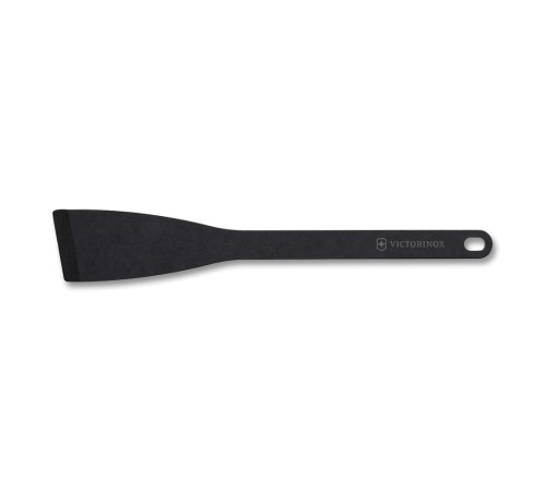 Лопатка со скошенным краем VICTORINOX Kitchen Utensils, 325x54 мм, бумажный композит, чёрная