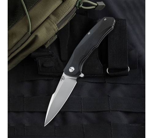 Нож Bestech Warwolf сталь D2, рукоять G10 черная