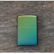 Зажигалка ZIPPO Classic с покрытием High Polish Teal, латунь/сталь, зелёная, глянцевая, 38x13x57 мм