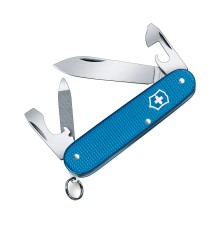 Нож перочинный VICTORINOX Cadet Alox, 84 мм, 9 функций, алюминиевая рукоять, синий
