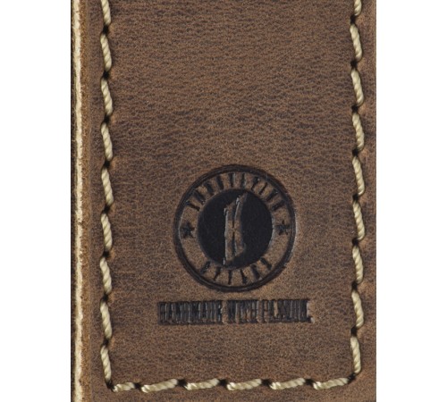 Сумка KLONDIKE Native, натуральная кожа в коричневом цвете, 39 х 10 х 31 см