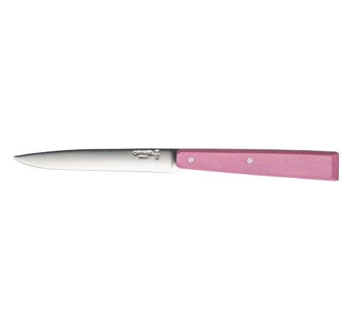 Нож столовый Opinel №125, нержавеющая сталь, розовый, 001590