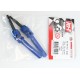 Карданные привода задние для Remo Hobby MMAX, EX3 1/10, тюнинг, синие