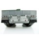 Металлическое шасси для танка Leopard 2A6 (full set, редуктора, электроника)