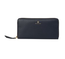 Кошелёк Cross Monaco Navy, кожа наппа, гладкая, цвет тёмно-синий, 19,5 x 10,2 x 2 см