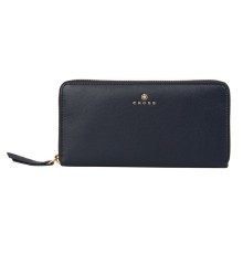 Кошелёк Cross Monaco Navy, кожа наппа, гладкая, цвет тёмно-синий, 19,5 x 10,2 x 2 см