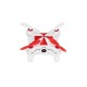 Р/У квадрокоптер Cheerson CX-OF-TX Mini, Wi-Fi, Optical Flow, RTF 2.4G (красный)