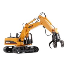 Радиоуправляемый экскаватор c шаровым захватом HUI NA TOYS 2.4G 16CH 1/14 RTR