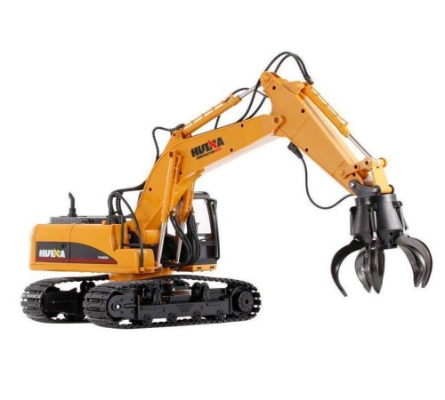 Радиоуправляемый экскаватор c шаровым захватом HUI NA TOYS 2.4G 16CH 1/14 RTR