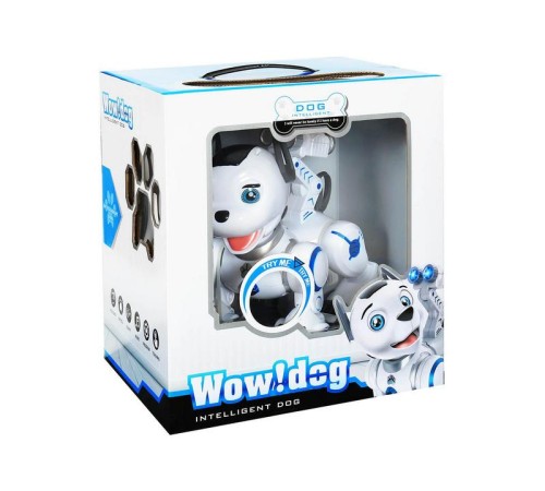 Радиоуправляемая робот-собака LENENG TOYS K10 Wow!Dog звук, свет, танцы, сенсор