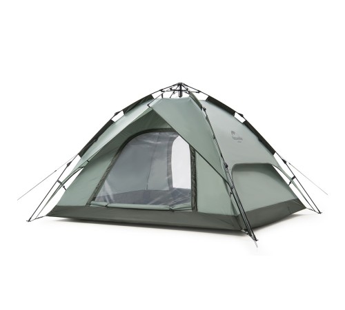 Палатка Naturehike автоматическая NH21ZP008, трехместная, серо-зеленая, 6927595777442