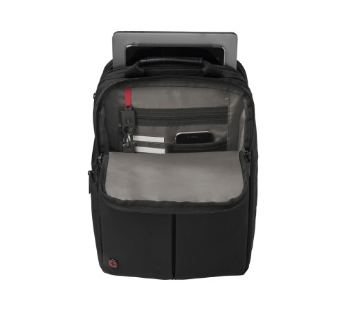 Рюкзак для ноутбука WENGER Reload 16'', черный, нейлон/полиэстер, 31 x 18 x 44 см, 16 л