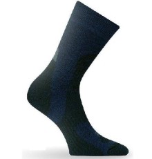 Носки Lasting TRP 698, wool+polyamide, зеленый с черными вставками, размер L, TRP698-L