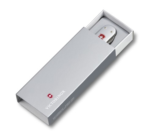 Нож перочинный VICTORINOX Money Clip, 74 мм, 5 функций, алюминиевая рукоять, серебристый