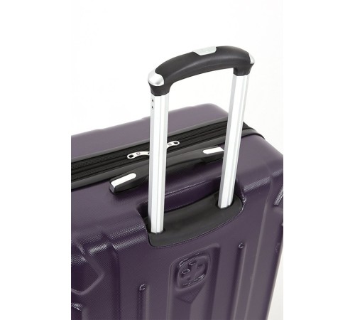 Чемодан WENGER ZURICH III, фиолетовый, АБС-пластик, 35,5x23x48 см, 34 л