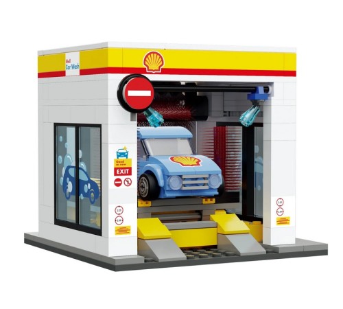 Конструктор CaDA автомойка Shell (294 детали)