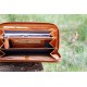 Кошелек KLONDIKE DIGGER «Viola», натуральная кожа в коньячном цвете, 19,5 х 10 x 2,5 см