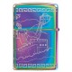 Зажигалка ZIPPO Classic с покрытием Multi Color, латунь/сталь, разноцветная, глянцевая, 38x13x57 мм