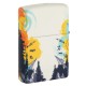 Зажигалка ZIPPO Compass с покрытием Glow In The Dark Green, латунь/сталь, разноцветная, 38x13x57 мм
